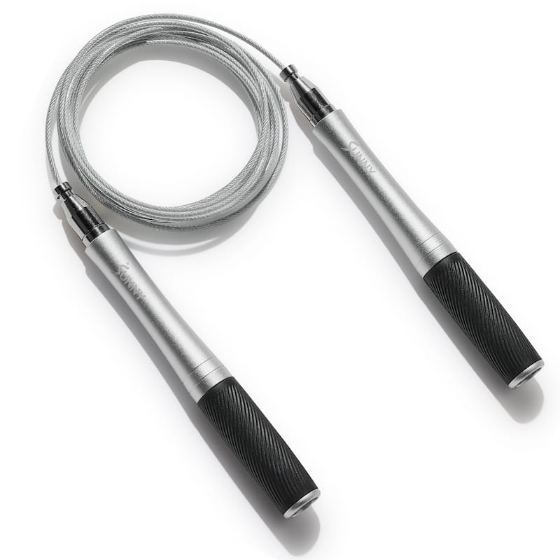 Sunny Health & Fitness Adjustable Speed Jump Rope JR02-BK