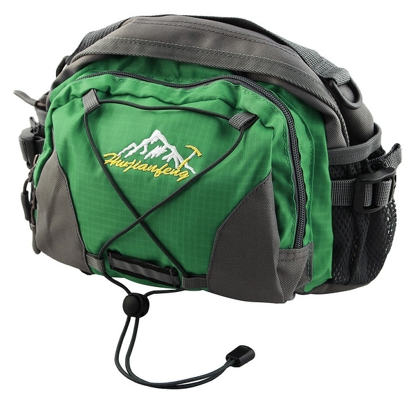 HWJIANFENG Authorized Single Shoulder Pack Adjustable Sports Waist Bag Green