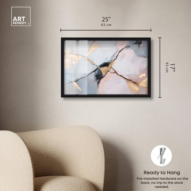 Gilded Veins Shadowbox by Art Remedy