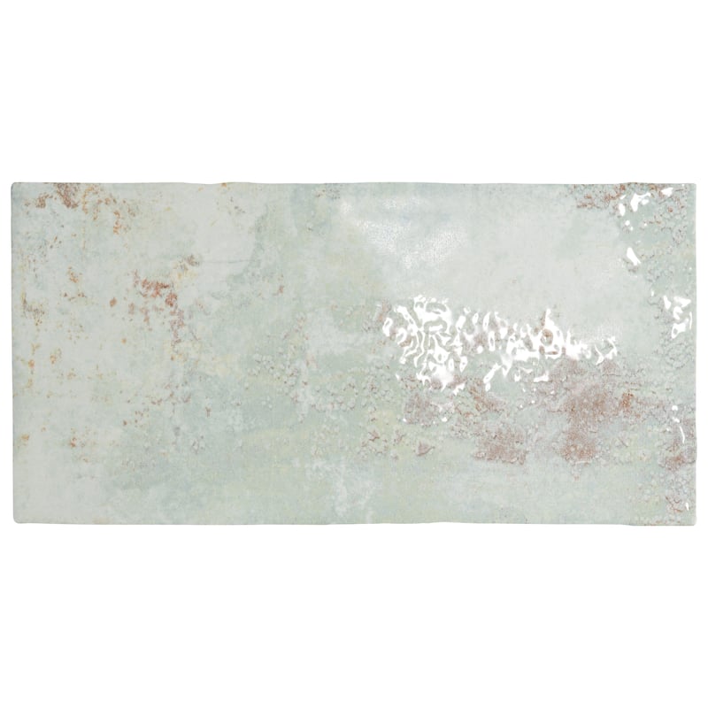 Merola Tile Biarritz Green 3" x 6" Ceramic Wall Tile