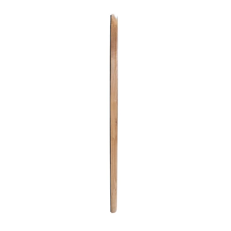 Allan Andrews Asymmetrical Bleached Oak Wood Framed Wall Mirror