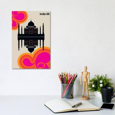 iCanvas "India 68" by Bo Lundberg Canvas Print
