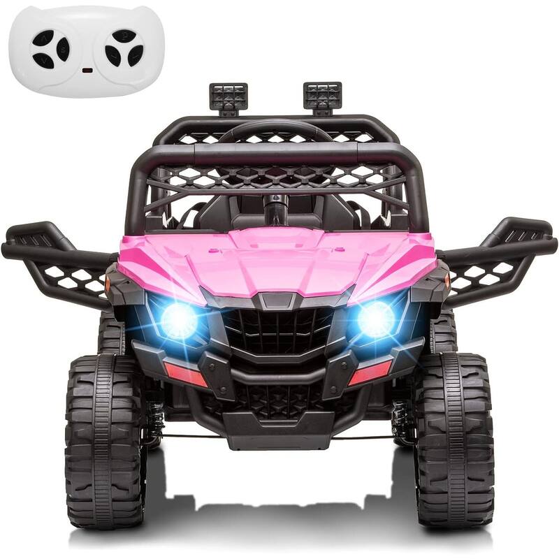 12V Kids Ride On Car Truck Parent Remote Contro Spring Suspension