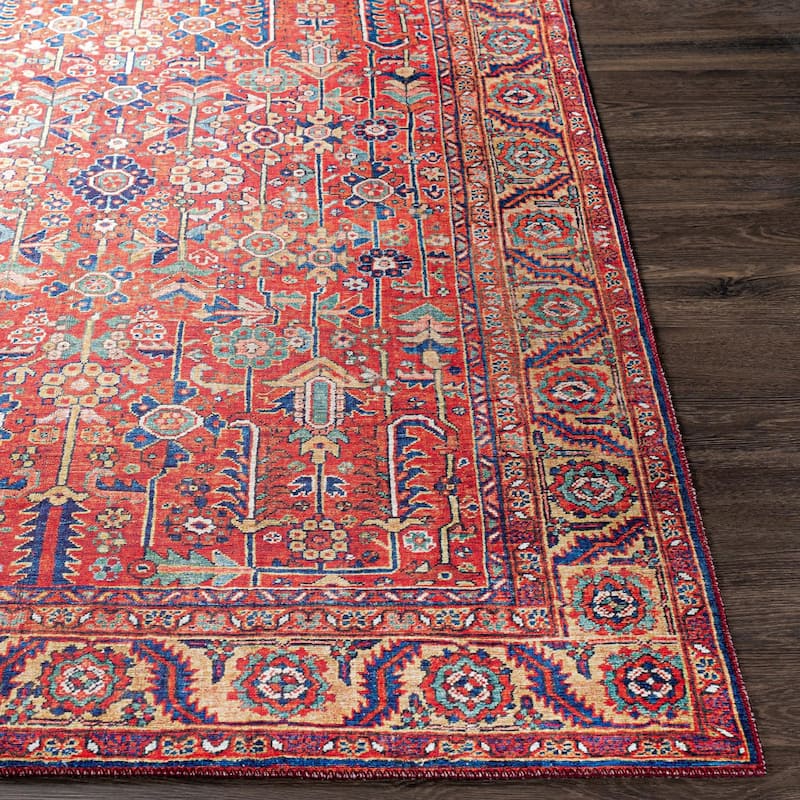 Livabliss Iris Updated Traditional Floral & Botanical Area Rug