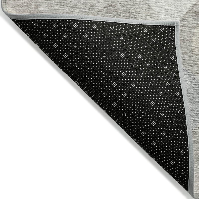 HomeRoots Ogee Transitional Rectangle Outdoor Rug