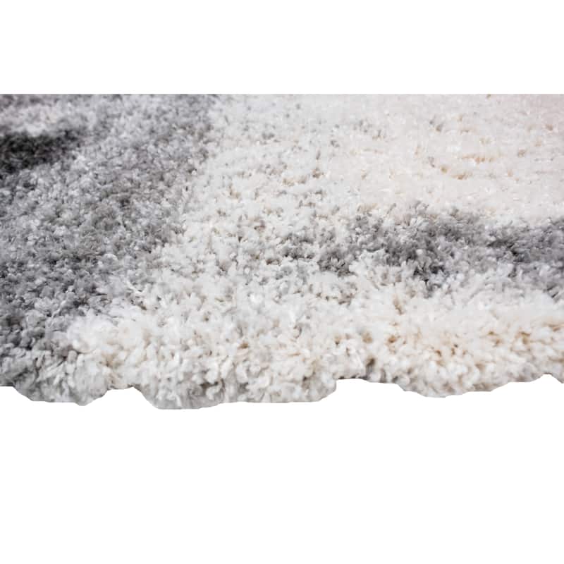 Noori Rug Lux Walsh Abstract Modern 2-inch Thick Shag Rug