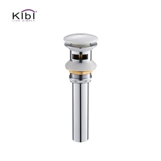 Pop Up Drain Stopper for Bathroom with Overflow