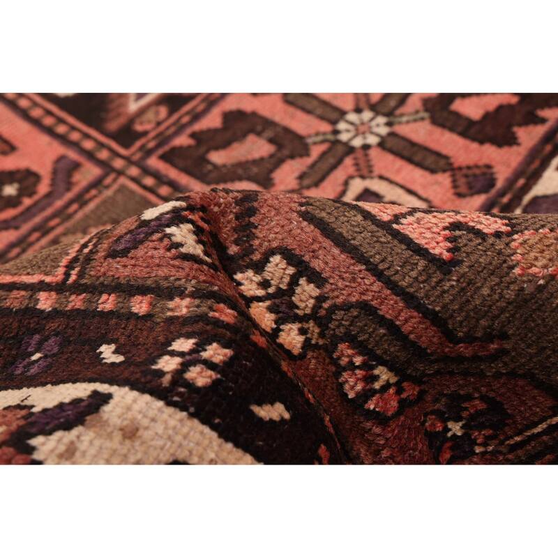 ECARPETGALLERY Hand-knotted Kayseri Vintage Brown Wool Rug - 6'5 x 9'8