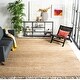 preview thumbnail 1 of 5, SAFAVIEH Handmade Natural Fiber Zvjezdana Jute Tassel Rug - Ivory/Ivory - 2'3" x 8' Runner