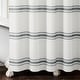 preview thumbnail 6 of 43, Lush Decor Farmhouse Stripe Shower Curtain