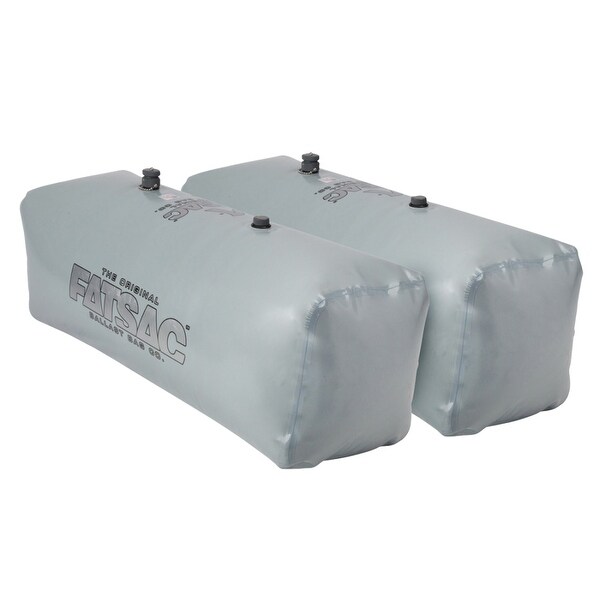 Fatsac v-drive sac (pair) - 400 pounds each - gray
