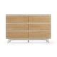 preview thumbnail 15 of 43, Plank and Beam Scandinavian 6-Drawer Dresser