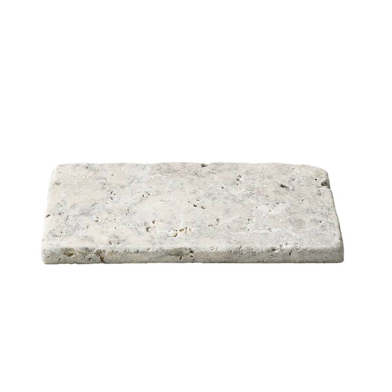 Ivory Travertine 3" x 6" Tumbled Tile