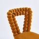 preview thumbnail 6 of 19, Modern chair(set of 2 ) with iron tube legs, soft cushions and comfortable backrest, hairball back