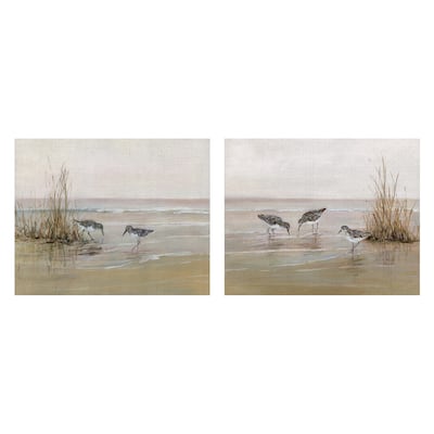Early Risers I & II by Sally Swatland Canvas Art Prints