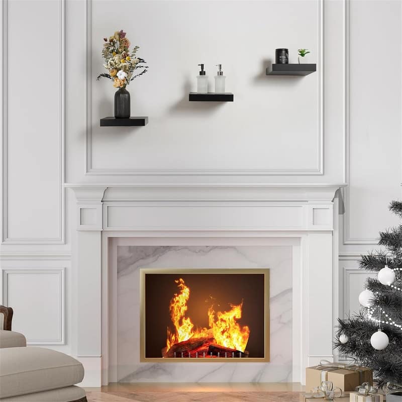 Square Floating Shelf for Wall - 9.25"D x 9.25"W x 1.5"H