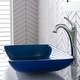 preview thumbnail 31 of 35, Kraus Glass Vessel Sink, Bathroom Faucet, Mounting Ring