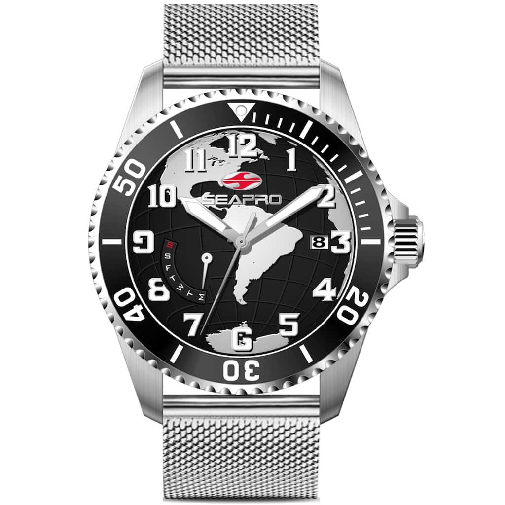 Seapro Men's Voyager Black Dial Watch - SP4761 - 6 (36)