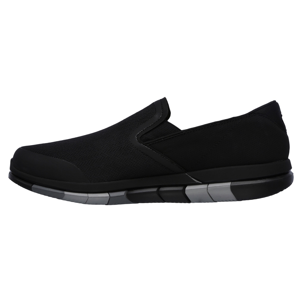 Skechers 54010 BKGY Men's GO FLEX WALK
