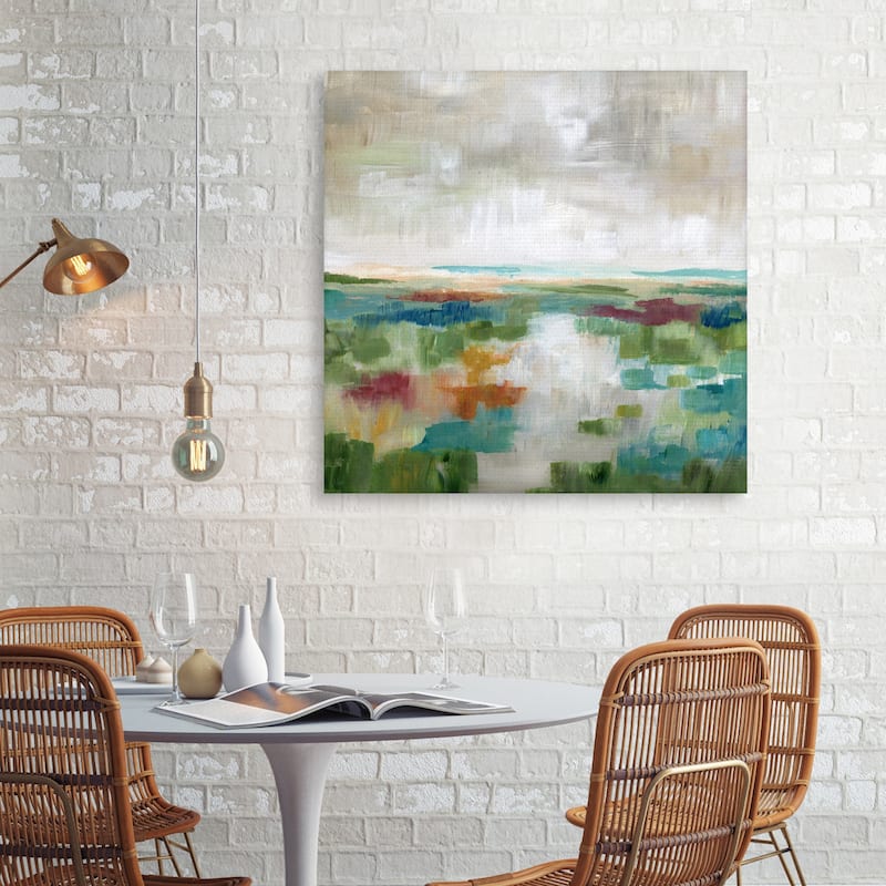 Vibrant Valley by Nan Canvas Art Print