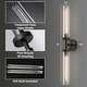 preview thumbnail 18 of 96, KAYLA Modern Glass Wall Sconces, Indoor Wall Lighting Wall Light Fixtures, Vanity Light with Glass Shade(2-Sets)