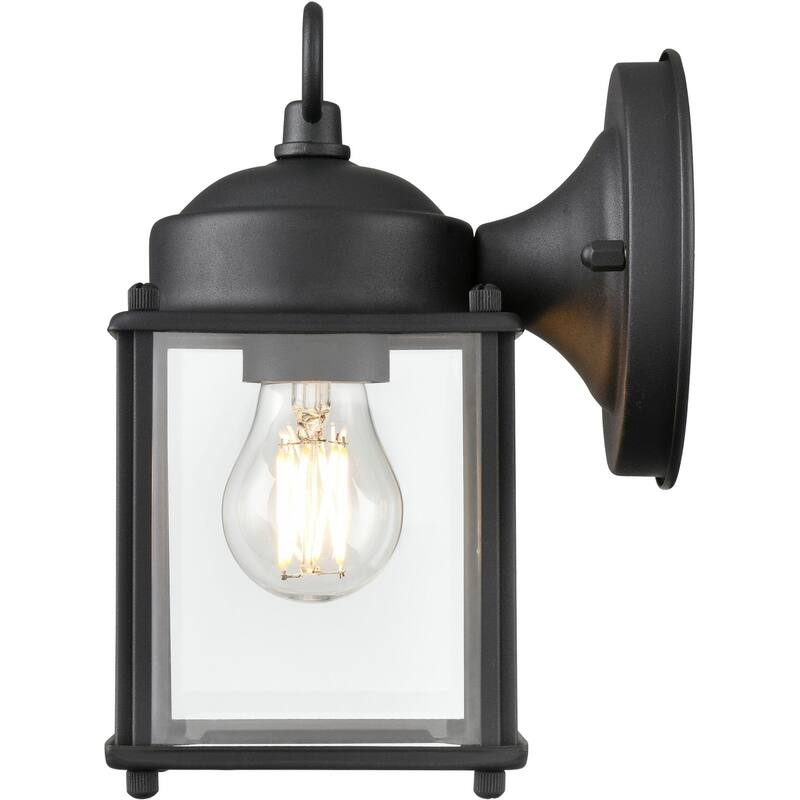 Millennium Lighting 210001 8" Tall Outdoor Wall Sconce with Clear