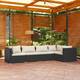 Option Black 3 x Corner sofa
