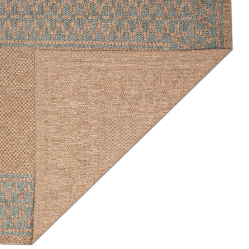 Liora Manne Sahara Diamond Border Indoor/Outdoor Rug