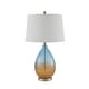preview thumbnail 4 of 6, 510 Design Cortina Ombre Glass Table Lamp, Set of 2