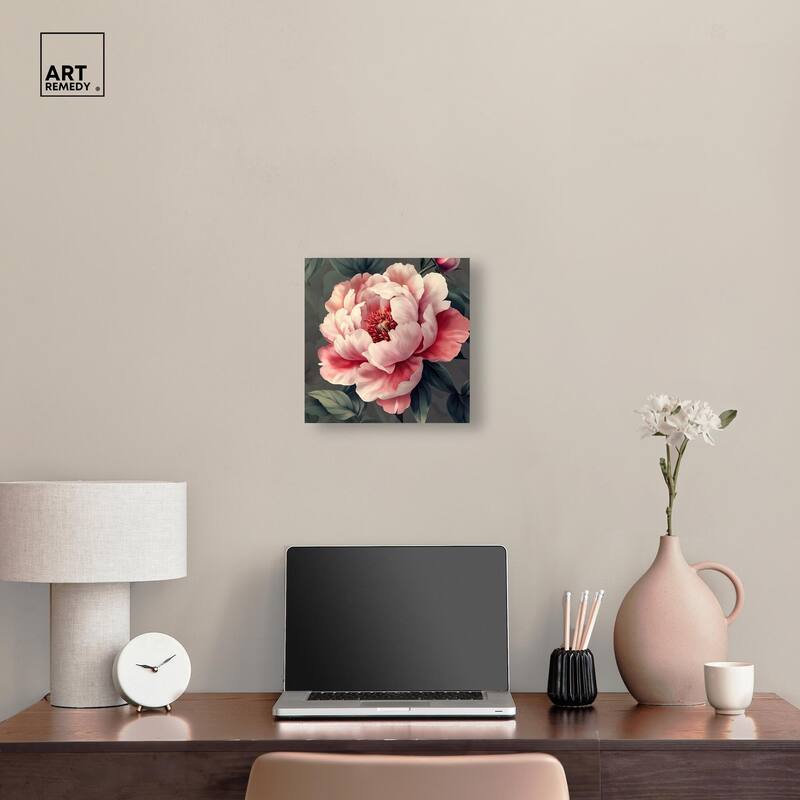 Opal Bloom II Canvas by Art Remedy, Gallery Wrapped