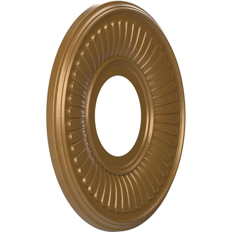 3 1/2" Inside Diameter - Berkshire Thermoformed PVC Ceiling Medallion