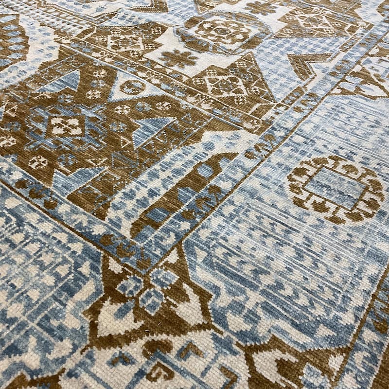 HERAT ORIENTAL Handmade Indo Mamluk Wool Rugs - 10'1" x 13'11"
