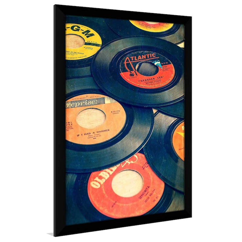 "Old Records" by Edward M. Fielding Print on Acrylic