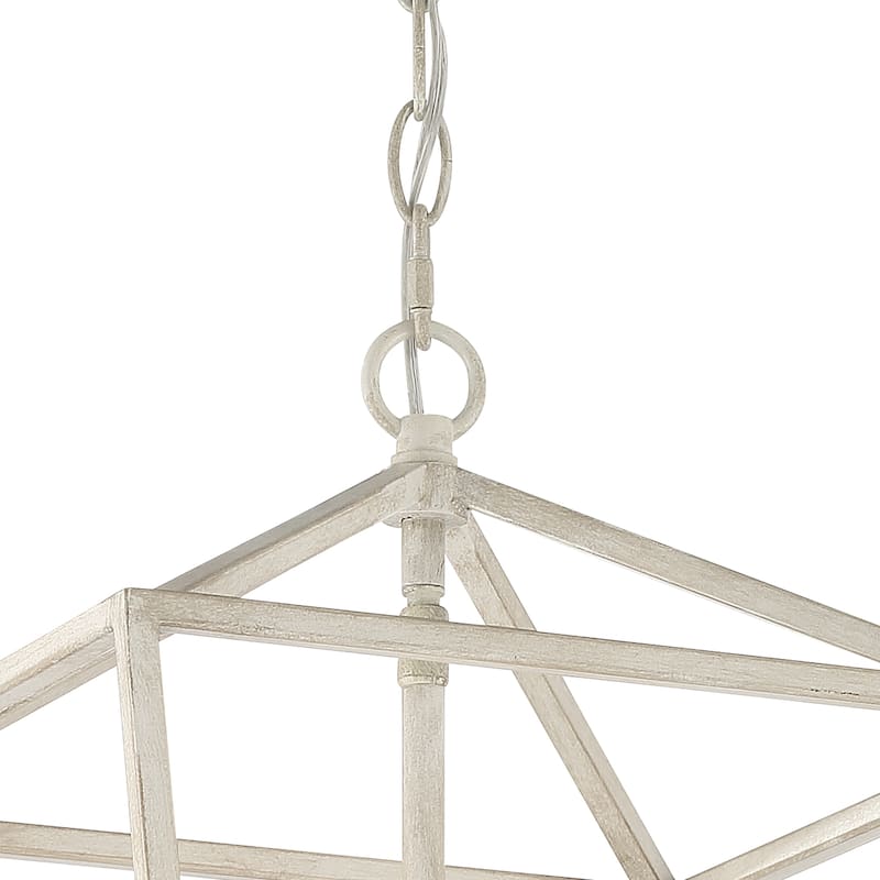 Finnick 4-light Modern Farmhouse Lantern Kitchen Island Pendant with UL Certified