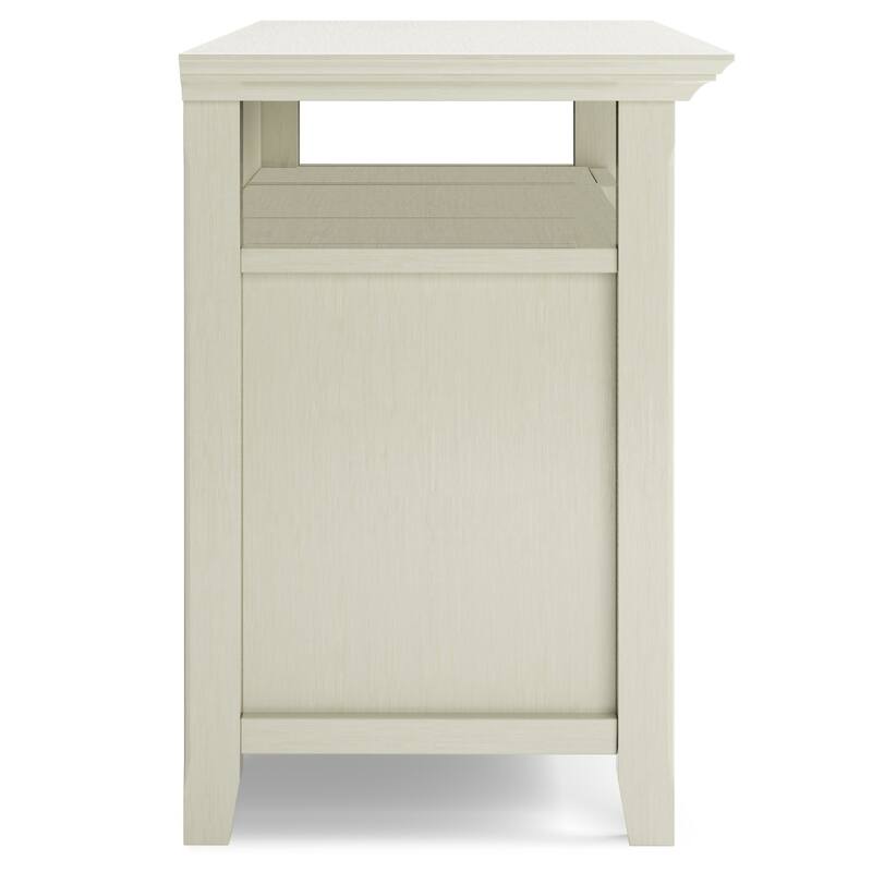 WYNDENHALL Halifax 54 inch Wide Solid Wood Transitional TV Stand - 54'' W x 18.9'' D x 31.9'' H
