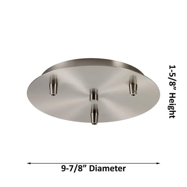 Innovations Lighting Endless Possibilities Ballston - Brookhaven Almond - 3 Light 13" Cord Hung Multi Pendant