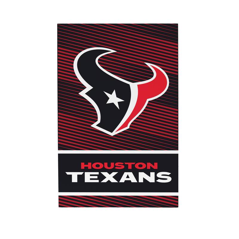 Houston Texans Wooden Tabletop Mantel Shelf Sign