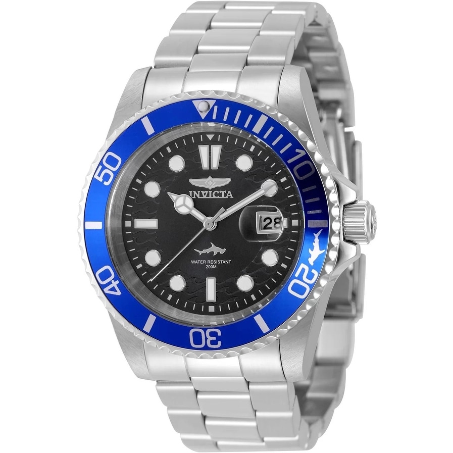 Invicta Men's 50828 Pro Diver Quartz PC32 Black Dial Watch