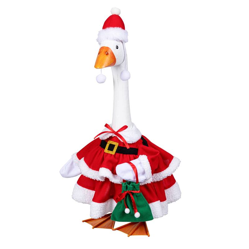 Porch Goose Outfit for Garden Statue