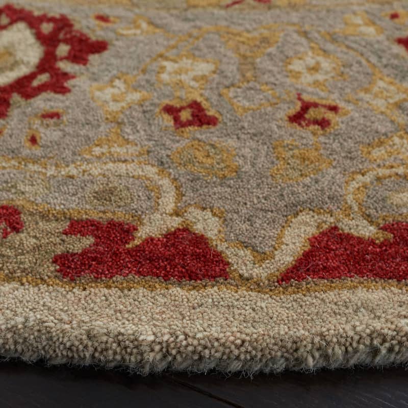 SAFAVIEH Handmade Anatolia Mirhan Traditional Oriental Hand-spun Wool Rug