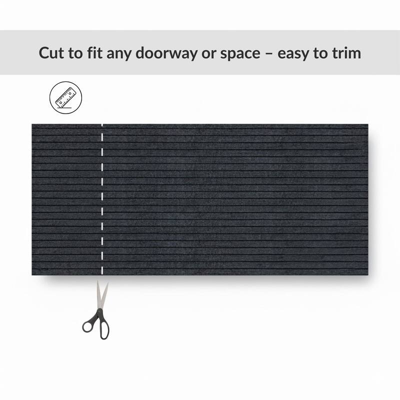 Large Entryway Brushing Doormat 35.5 x 78.75 in - 78.75"L x 35.5"W x 0.2"H
