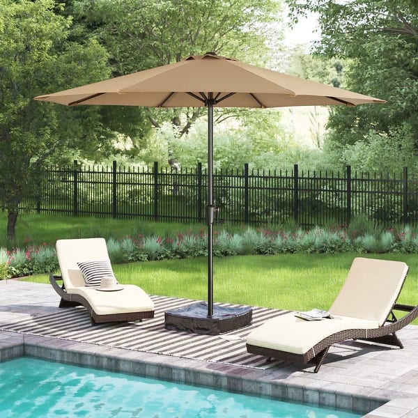 best stand alone patio umbrella JOYESERY 11 Feet Patio Cantilever Umbrella With a Stand, Outdoor Offset  Hanging 360 Rotation Aluminum Umbrellas, Navy Blue J-UM-TJ13BL