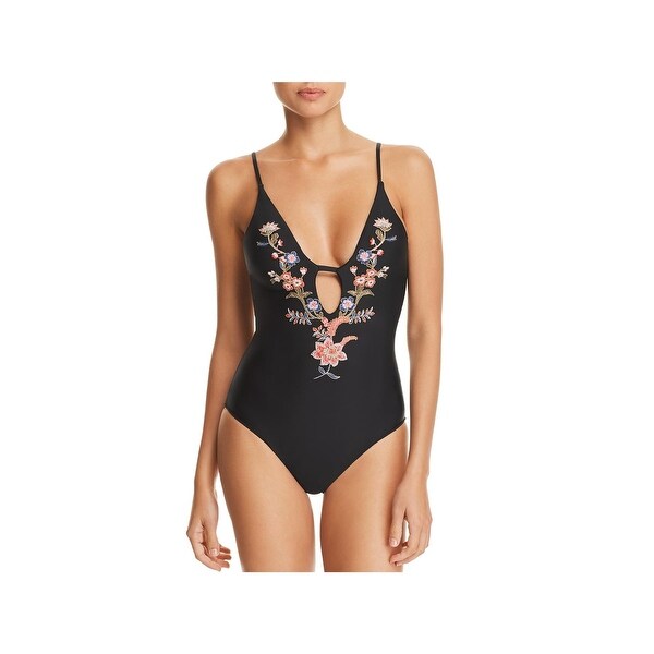 ella moss meshed up one piece swimsuit