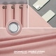 preview thumbnail 43 of 95, Deconovo Faux Linen Total Blackout with Coating Curtains (2 Panel)