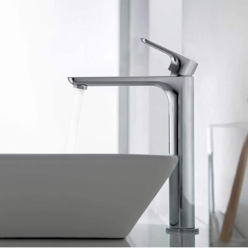 Tender-T Single Handle Bathroom Vessel Sink Faucet