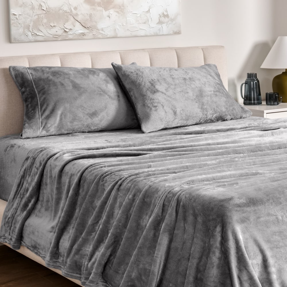 Bare Home Velvety Soft Microplush Sheet Set