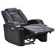 preview thumbnail 17 of 38, Power Motion Recliner with USB Charge Port and Cup Holder -PU Lounge chair for Living Room