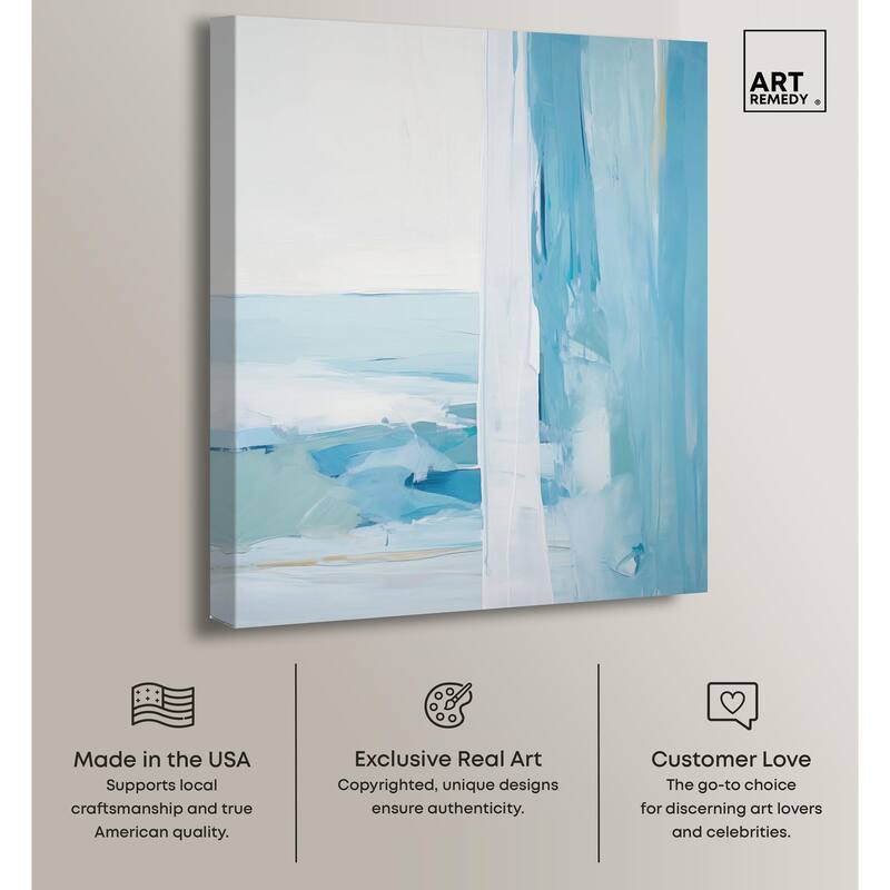 Transcendent Tides II Canvas by Art Remedy, Gallery Wrapped