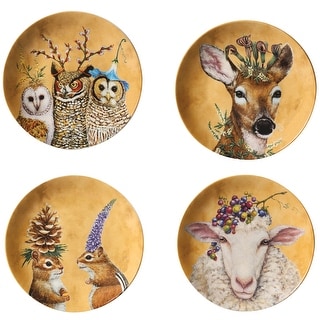 Woodsy and Wise Animal Plates 7