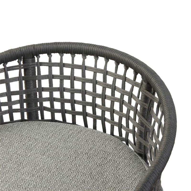 Madison Park Carmel Woven Counter Stool 25"